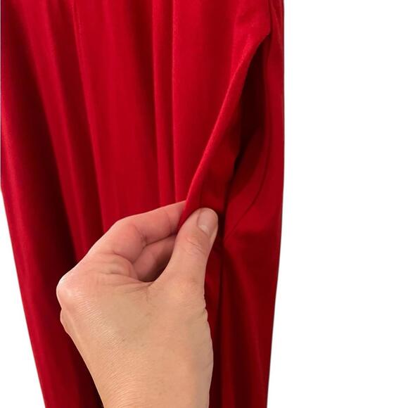 NWT Reformation Rou Knit Midi Dress Cherry Red TikTok Viral Size Small - Picture 3 of 7